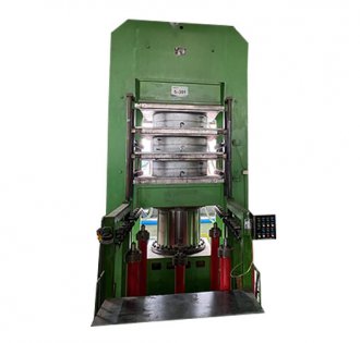 Solid tire curing press